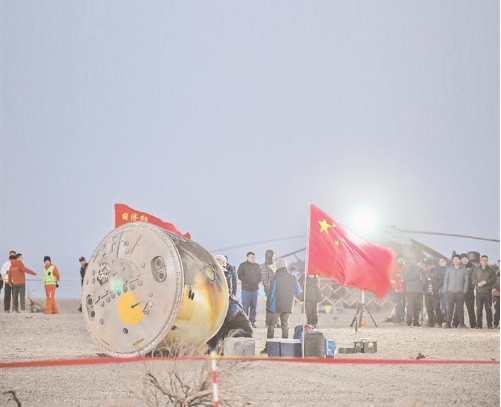 中国航天员首次“换乘”天外平安归来 神二十乘组状态良好创在轨驻留时长新纪录