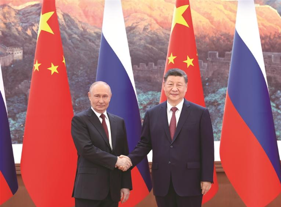 习近平同俄罗斯总统普京会谈